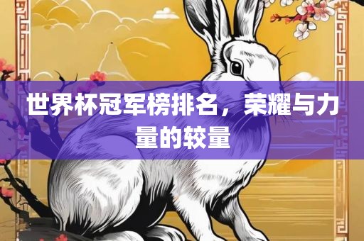 世界杯冠军榜排名，荣耀与力量的较量