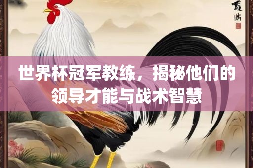 世界杯冠军教练，揭秘他们的领导才能与战术智慧