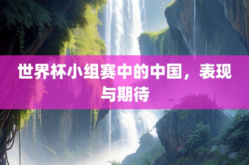 世界杯小组赛中的中国，表现与期待