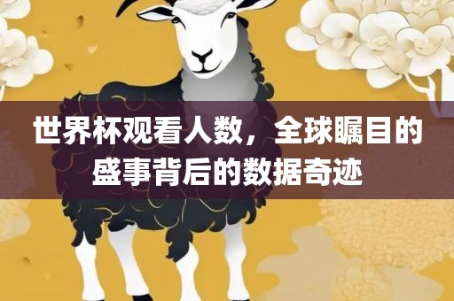 世界杯观看人数，全球瞩目的盛事背后的数据奇迹