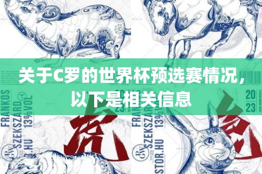关于C罗的世界杯预选赛情况，以下是相关信息