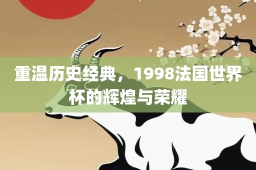 重温历史经典，1998法国世界杯的辉煌与荣耀漯河市盈旭机械设备有限公司