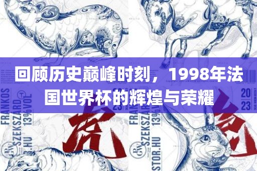 回顾历史巅峰时刻，1998年法国世界杯的辉煌与荣耀