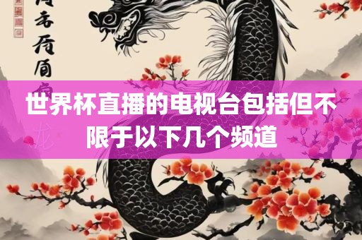 世界杯直播的电视台包括但不限于以下几个频道漯河市盈旭机械设备有限公司