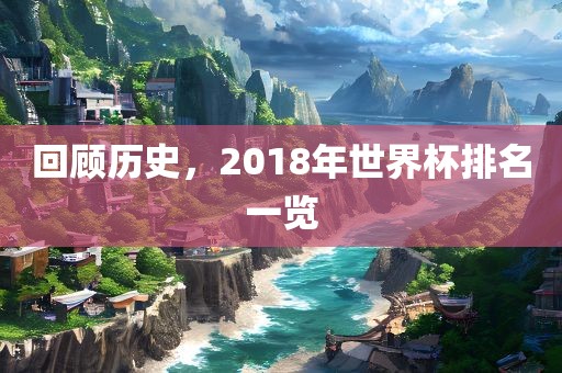 回顾历史，2018年世界杯排漯河市盈旭机械设备有限公司名一览