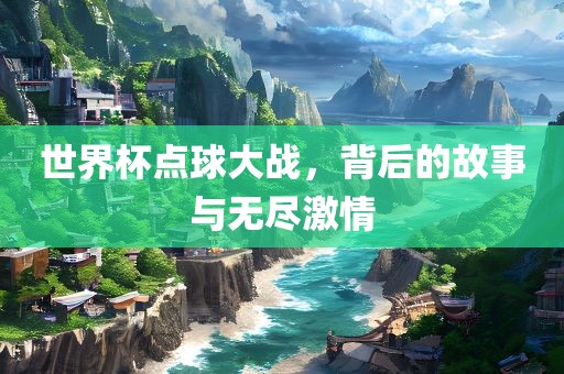 世界杯点球大战，背后的故事与无尽激情