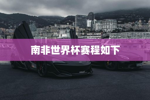 南非世界杯赛程如下漯河市盈旭机械设备有限公司