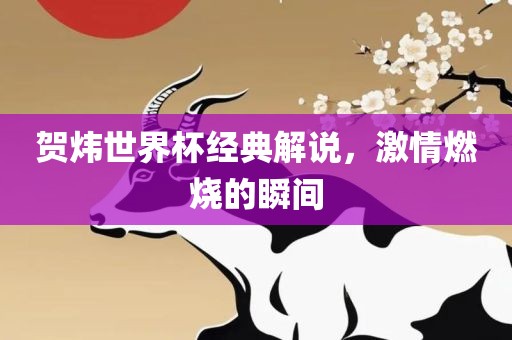 贺炜世界杯经典解说，激情燃烧的瞬间