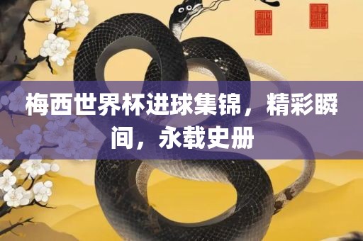 梅西世界杯进球集锦，精彩瞬间，永载史册