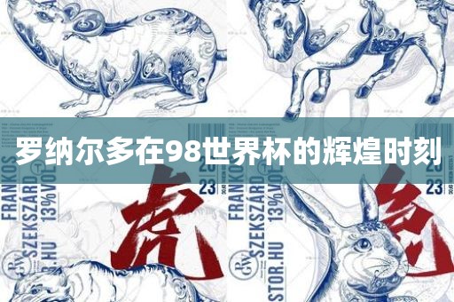 罗纳尔多在98世界杯的辉煌漯河市盈旭机械设备有限公司时刻