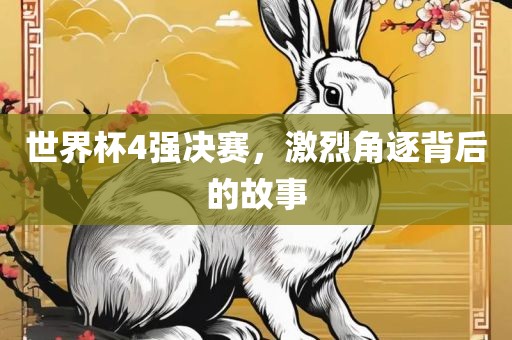 世界杯4强决赛，激烈角逐背后的故事漯河市盈旭机械设备有限公司