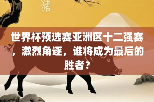 世界杯预选赛亚洲区十二强赛，激烈角逐，谁将成为最后的胜者？