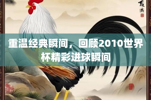 重温经典瞬间，回顾2010世界杯精彩进球瞬间