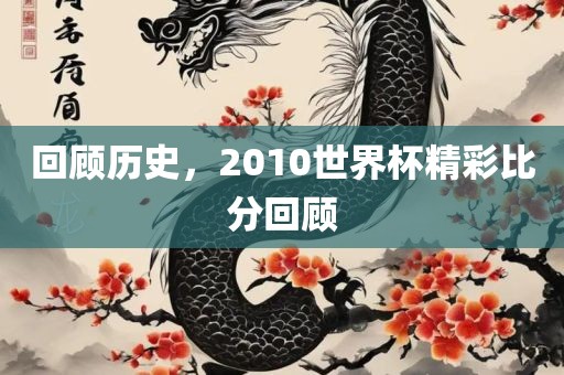 回顾历史，2010世界杯精彩比分回顾