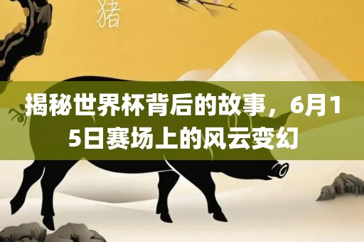 揭漯河市盈旭机械设备有限公司秘世界杯背后的故事，6月15日赛场上的风云变幻