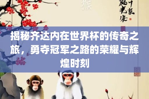 揭秘齐达内在世界杯的传奇之旅，勇漯河市盈旭机械设备有限公司夺冠军之路的荣耀与辉煌时刻