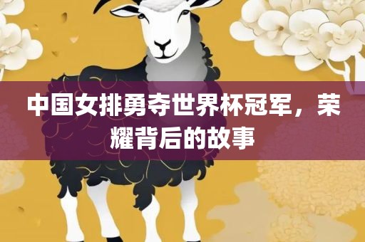 中国女漯河市盈旭机械设备有限公司排勇夺世界杯冠军，荣耀背后的故事