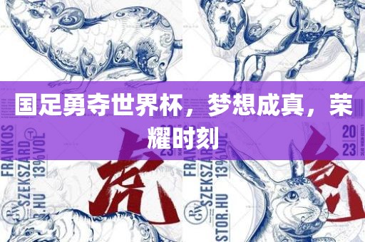 国足勇夺世界杯，梦想成真，荣耀时刻漯河市盈旭机械设备有限公司