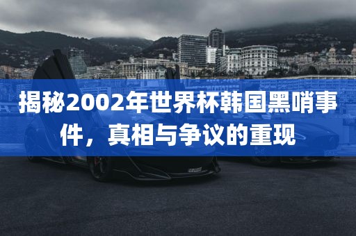 揭秘2002年世界杯韩国黑哨事件，真相与争议的重现