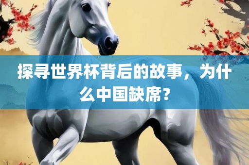 探寻世界杯背后的故事，为什么中国缺席？漯河市盈旭机械设备有限公司