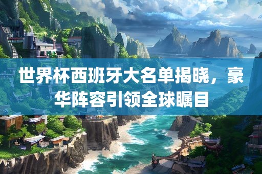 世界杯西班牙大名单揭晓，豪华阵容引领全球瞩目