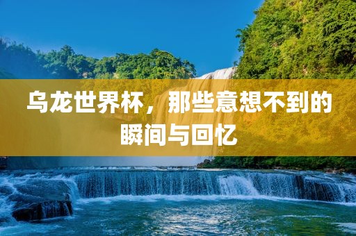 乌龙世界杯，那些意想不到的瞬间与回忆漯河市盈旭机械设备有限公司