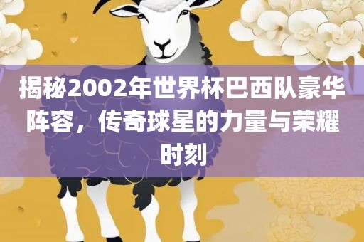 揭秘2002年世界杯巴西队豪华阵容，漯河市盈旭机械设备有限公司传奇球星的力量与荣耀时刻