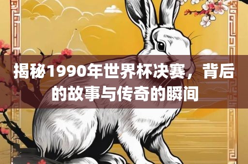 揭秘1990年世界杯决赛，背后的故事与传奇的瞬间漯河市盈旭机械设备有限公司