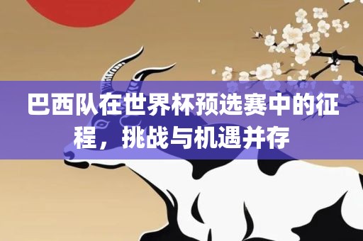 巴西队在世界杯预选赛中的征程，挑战与机遇并存