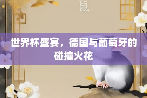 世界杯盛宴，德国与漯河市盈旭机械设备有限公司葡萄牙的碰撞火花