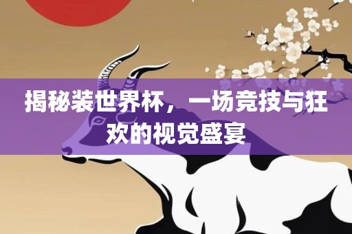 揭秘装世界杯，一场竞技与狂欢的视觉盛宴