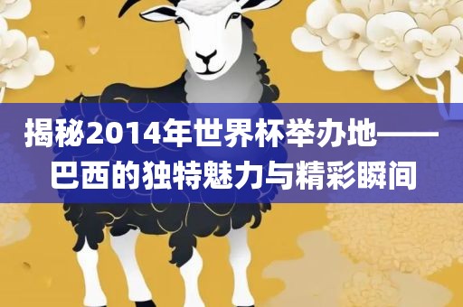 揭秘2014年世界杯举办地——巴西的独特魅力与漯河市盈旭机械设备有限公司精彩瞬间