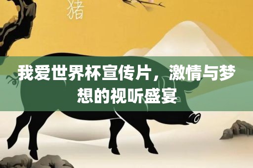 我爱世界杯宣传片，激情与梦想的视听盛宴