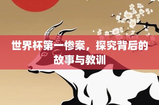 世界杯第一惨案，探究背后的故事与教训