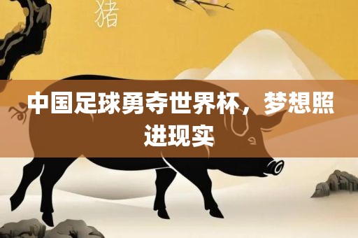 中国足球勇夺世界杯，梦想照进现实