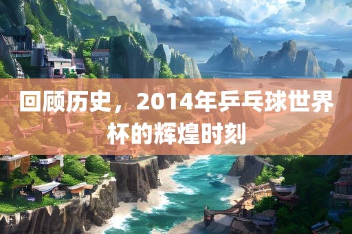 回顾历史，2014年乒乓球世界杯的辉煌时刻漯河市盈旭机械设备有限公司
