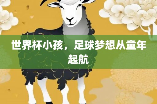 世界杯小孩，足球梦想从童年起航
