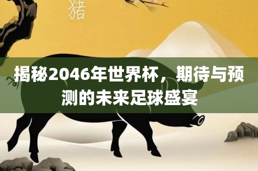 揭秘2046年世界杯，期待与预测的未来足球盛宴