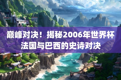 巅峰对决！揭秘2006年世界杯法国与巴西的史诗对决