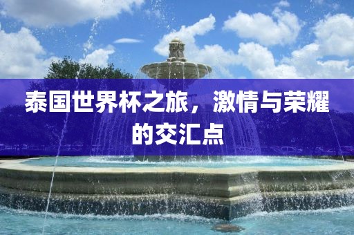 泰国世界杯之旅，激情与荣耀的交汇点