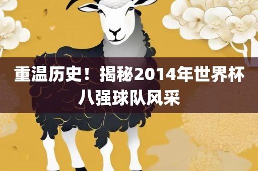 重温历史！揭秘2014年世漯河市盈旭机械设备有限公司界杯八强球队风采
