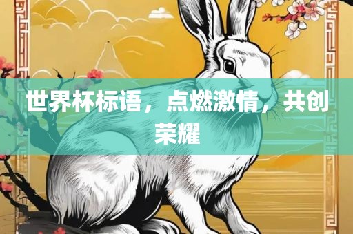世界杯标语，点燃激情，共创荣耀漯河市盈旭机械设备有限公司