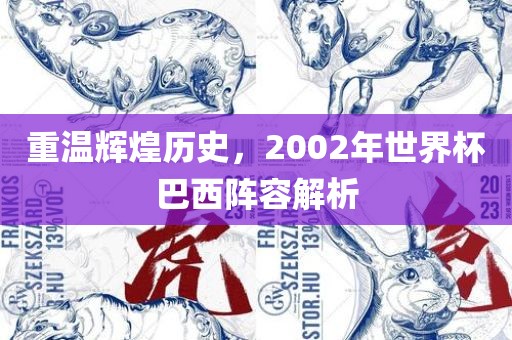 重温辉煌历史，2002年世界杯巴西阵容解析漯河市盈旭机械设备有限公司