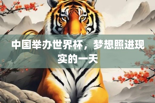 中国举办世界杯，梦想照进现实的一天