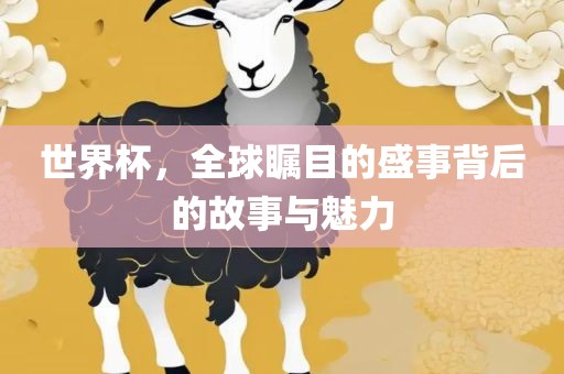 世界杯，全球瞩目的盛事背后的故事与魅力