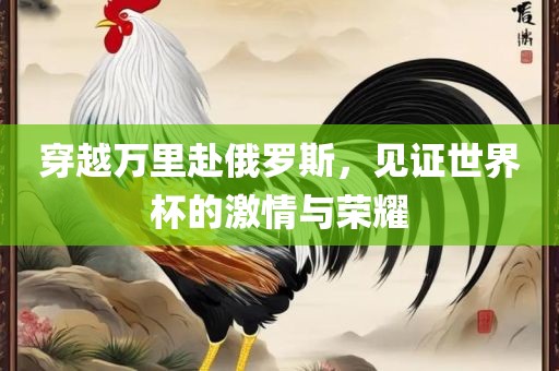 穿越万里赴俄罗斯，见证世界杯的激情与荣耀