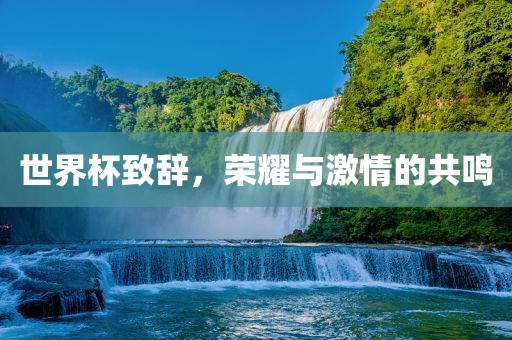 世界杯致辞，荣耀与激情的共鸣