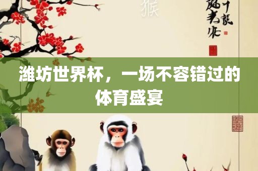 潍坊世界杯，一场不容错过的体育盛宴