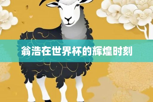 翁浩在世界杯的辉煌时刻