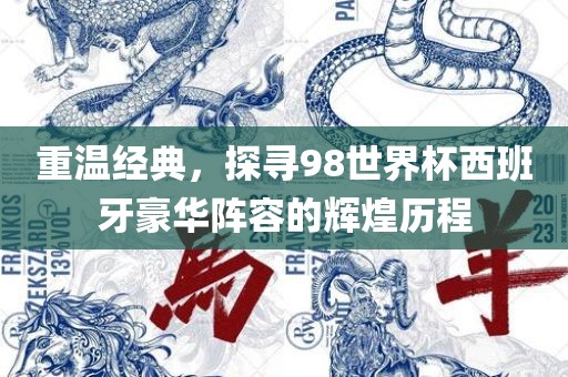 重温经典，探寻98世界杯西班牙豪华阵容的辉煌历程漯河市盈旭机械设备有限公司